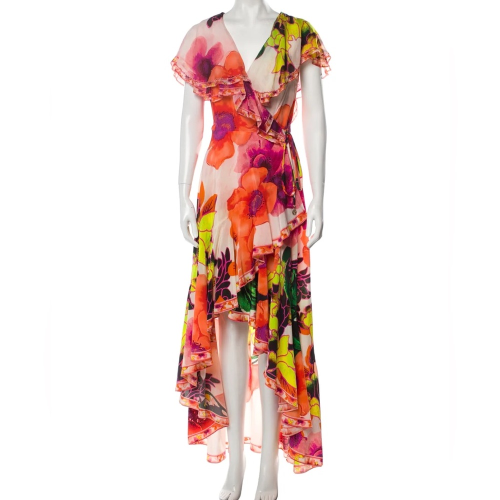 Camilla Floral Wrap-Dress